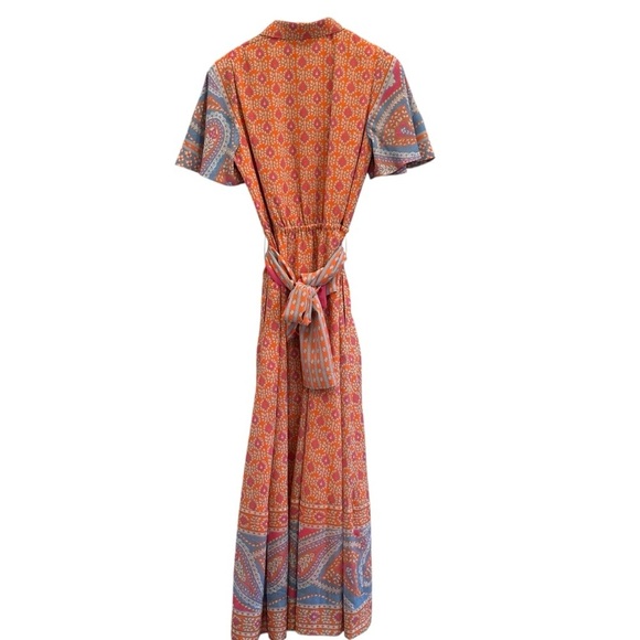 Gretchen Scott Womens Panache Maxi Dress Paisley Park Size XS - Picture 13 of 16